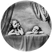 O.G. Rejlander: „Composition after a detail in Raphael’s Sistine Madonna“, um 1856