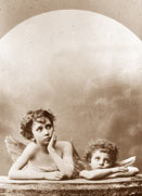 Atelier Adèle: Elisabeth und Maria Annunziata, Erzherzoginnen von Österreich, um 1870