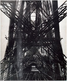 Anonym: Construction of the Forth Bridge, um 1884, vor 1930 