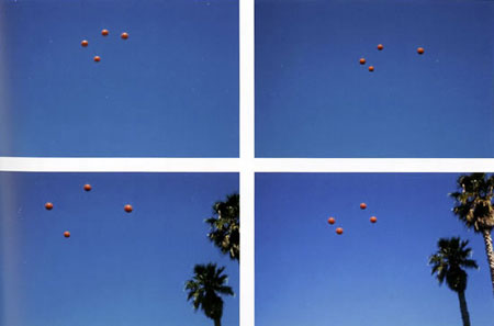 John Baldessari: „Throwing Four Balls In The Air To Get A Square“, 1972/73