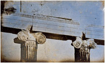 Joseph-Philibert Girault de Prangey: „Temple de Minerve, Athènes“, 1842
