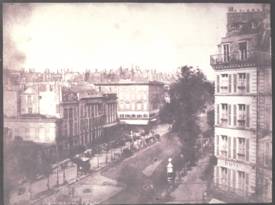 William Henry Fox Talbot: The Boulevards of Paris, 1843