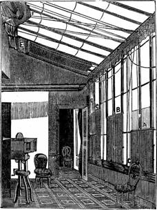 Atelier von Charles Reutlinger in Paris, eröffnet 1852