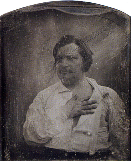 Louis-Auguste Bisson: Honoré de Balzac, 1842