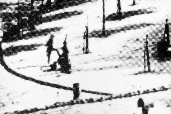Louis Jacques Mandé Daguerre: Boulevard du Temple, 8 Uhr am Morgen, April/Mai 1838