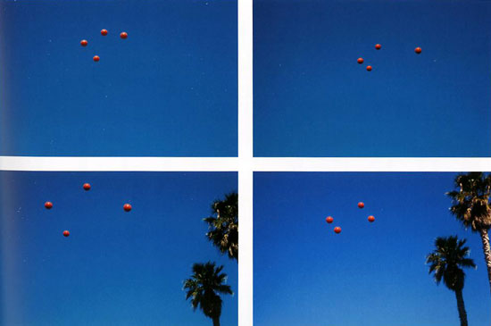 John Baldessari: „Throwing Four Balls In The Air To Get A Square“, 1972/7