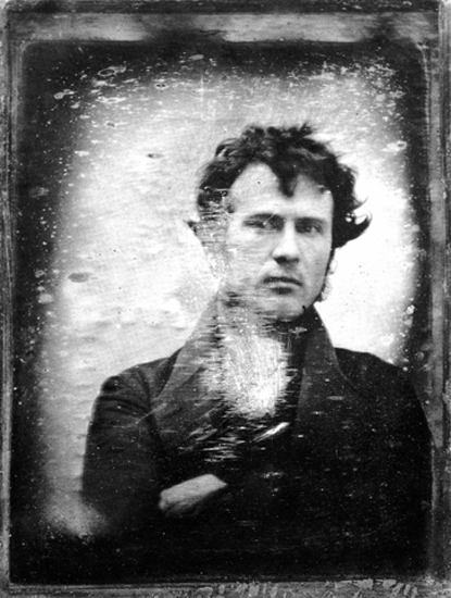 Robert Cornelius: Selbstportrt, 1839